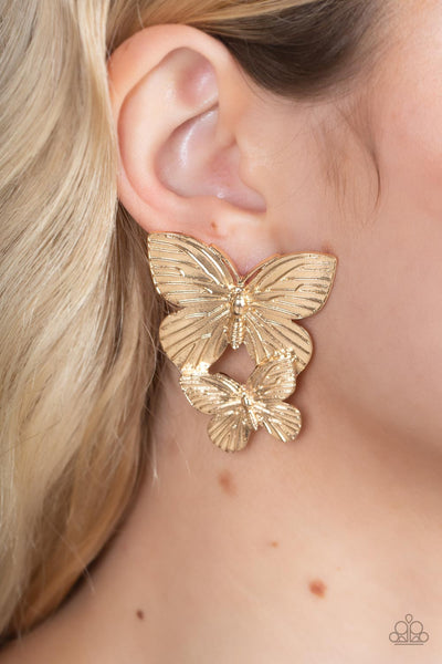 Embrace Whimsical Elegance with Butterfly Earrings: The Enchanting Blushing Butterflies Collection