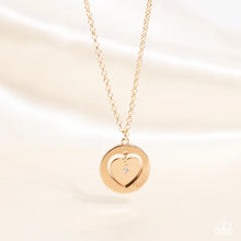 Load image into Gallery viewer, Heart Full of Faith Necklace by Paparazzi Accessories
