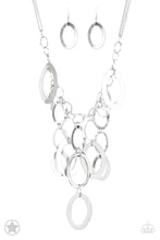 Load image into Gallery viewer, A Silver Spell Necklace by Paparazzi Accessories (Blockbuster)
