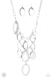 A Silver Spell Necklace by Paparazzi Accessories (Blockbuster)