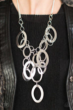 Load image into Gallery viewer, A Silver Spell Necklace by Paparazzi Accessories (Blockbuster)
