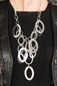 A Silver Spell Necklace by Paparazzi Accessories (Blockbuster)