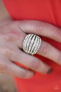 Blinding Brilliance Ring by Paparazzi Accessories (Blockbuster)