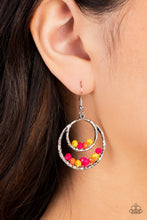 Load image into Gallery viewer, Bustling Beads Earrings by Paparazzi Accessories
