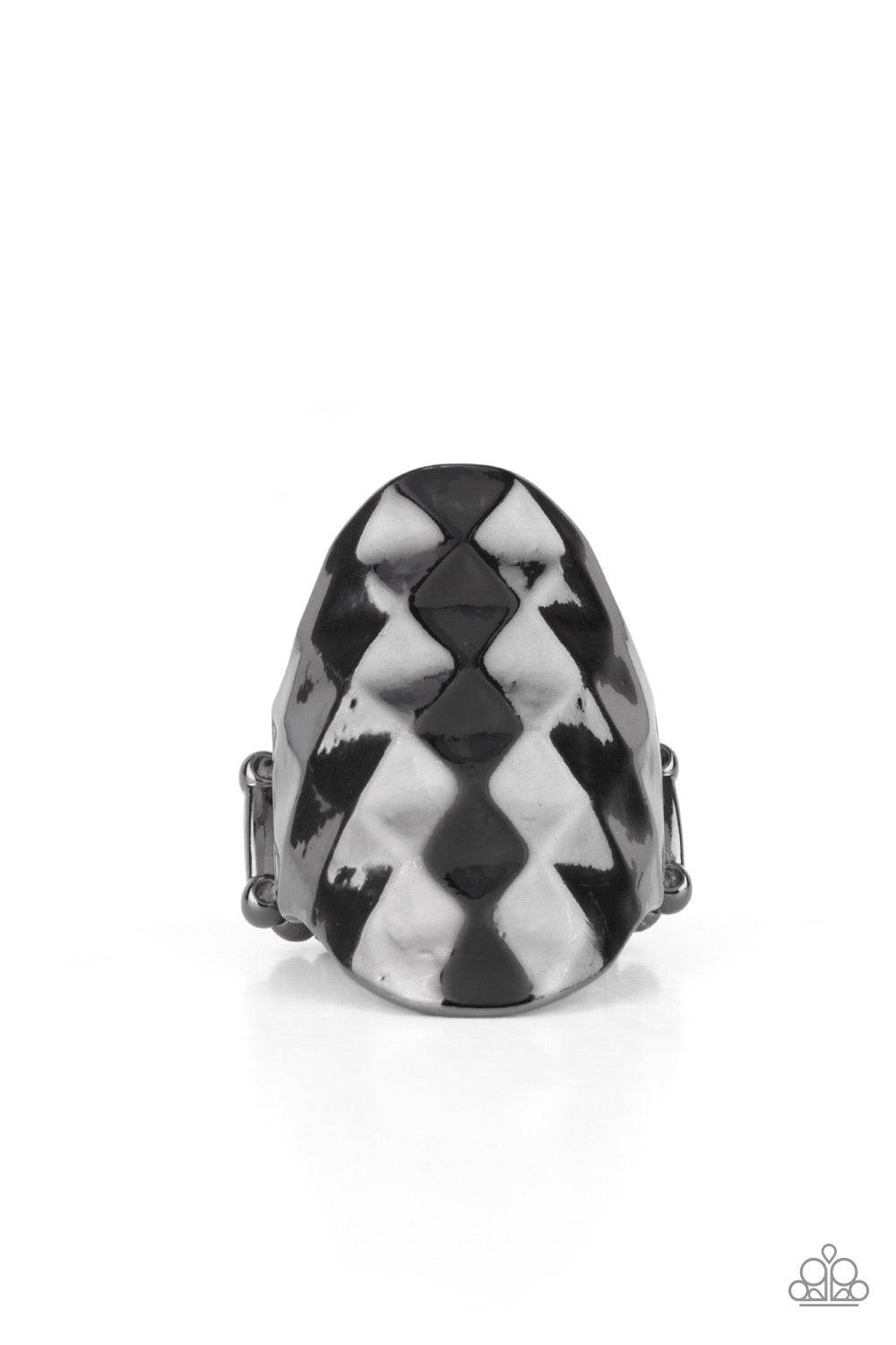 Ferociously Faceted Ring by Paparazzi Accessories