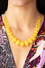Load image into Gallery viewer, Happy-GLOW-Lucky Necklace by Paparazzi Accessories
