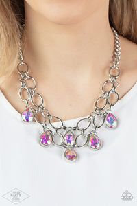 Show-Stopping Shimmer Necklace by Paparazzi Accessories (Blockbuster)