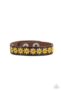 Wildflower Wayfarer Bracelet by Paprazzi Accessories